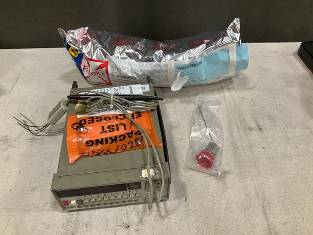 (3) Plug Dummy Connectors, (1) Cable Assembly, (1) Analyzer & Assorted Items