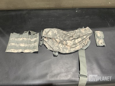 (14) Waist Packs, (107) 9MM Single Magazine Pouches & Assorted Items