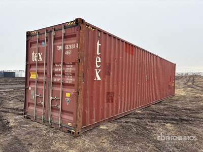 2012 40 ft High Cube Conteneur de stockage