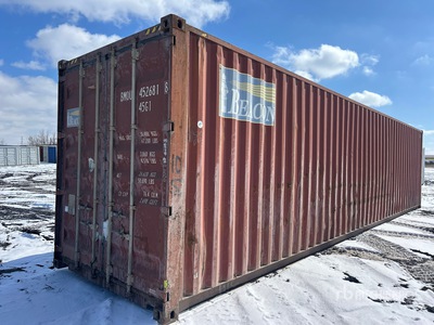 2010 40 ft High Cube Storage Container