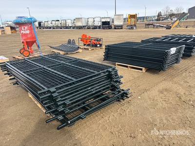 Quantity of (30) 2025 BYT MSPP07 7 ft Mesh Sheep Livestock Panel (Unused)