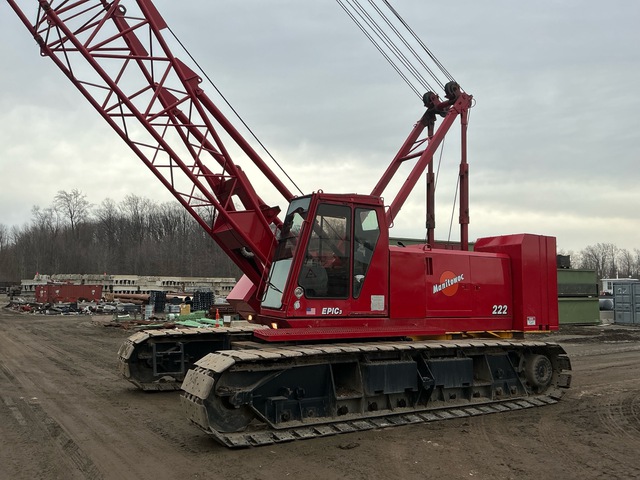 2003 Manitowoc 222.222 Series B 100 ton Lattice-Boom Crawler Crane