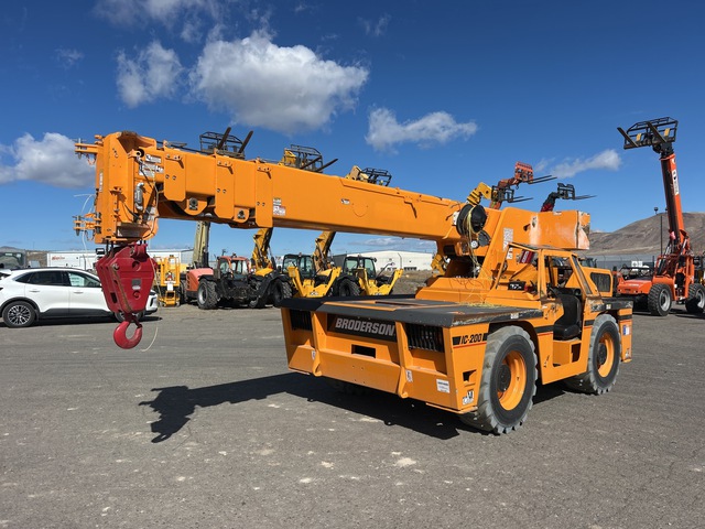 2025 Broderson IC-200-3J 30000 lb 4x4x4 Carry Deck Crane (Inoperable)