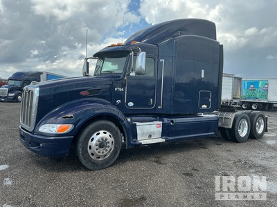 2014 Peterbilt 386 6x4 Ciągnik siodłowy T/A z kabiną sypialną