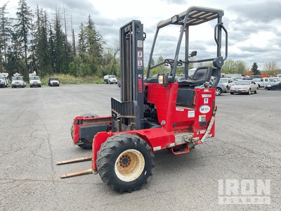 2010 Moffett M55 5500 lb 3x3 Truck Mounted Forklift