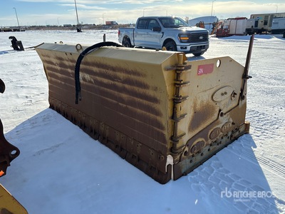 Metal Pless Q/C 20 ft Wheel Loader Snow Blade