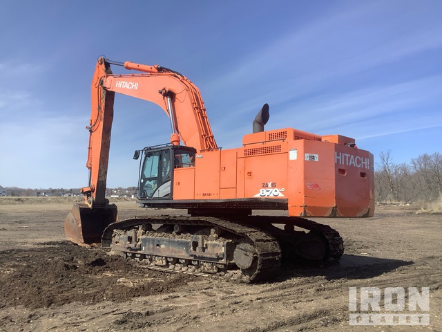 2013 Hitachi ZX870LC-6 Tracked Excavator in St. Michael, Minnesota