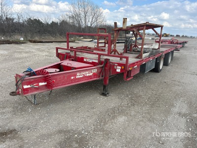 PJ 20 ft T/A Hydraulic Tail Trailer