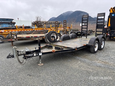 2020 Miska 10 ft T/A Remorque pour équipement