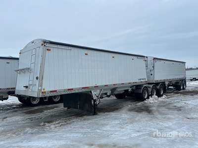 2015 Lode King Super B-Train Remolque de granos