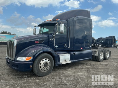 2014 Peterbilt 386 6x4 Ciągnik siodłowy T/A z kabiną sypialną