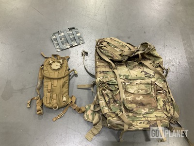 (15) Mag Pouches, (4) Jackets, (7) Hydration Carriers & Assorted Items