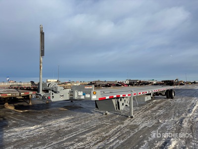 2014 Landoll 343-1-50 50 ft S/A Sliding Axle Trailer