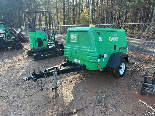 2018 Doosan P185WDO-TF4 185 cfm Mobile Air Compressor