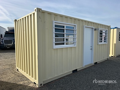 2026 20 ft x 8 ft Skid-Mounted Mobile Office (Unused)