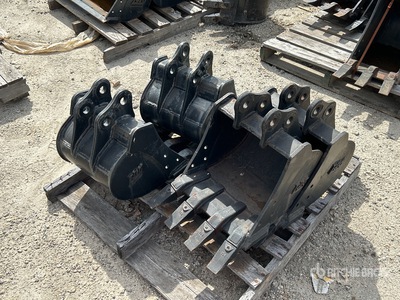 Quantity of (4) 16 in Digging Excavator Bucket