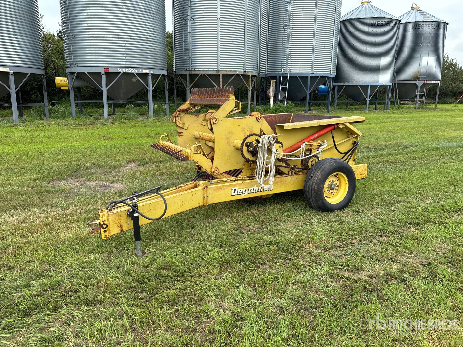 Degelman 54 in Paddle Rock Picker