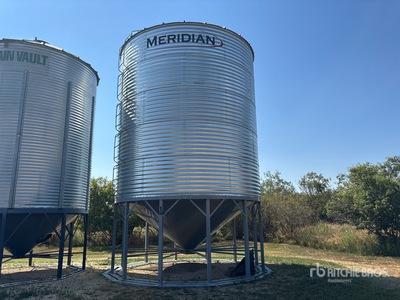 Meridian +/- 4900 bu 5 Ring Hopper Grain Bin