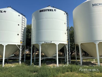Westeel Magnum F 1612 +/- 90 ton Epoxy Lined Hopper Grain Bin