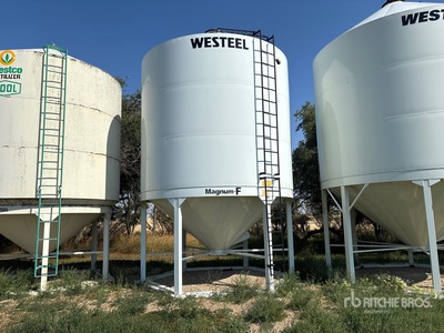 Westeel Magnum F 1612 +/- 90 ton Epoxy Lined Hopper Grain Bin
