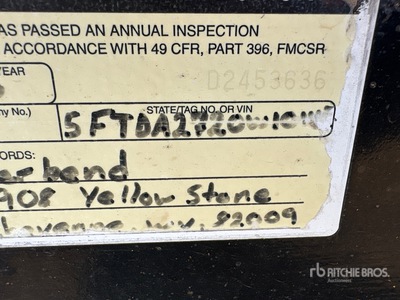 1998 Felling 29 ft 9 in Tri/A End Dump Trailer