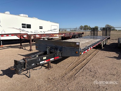 1998 Felling FD-122 27 ft Tri/A Remolque Portamaquinaria