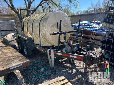 2012 Kyle  Water Trailer 1000 gal T/A Water Tank Trailer