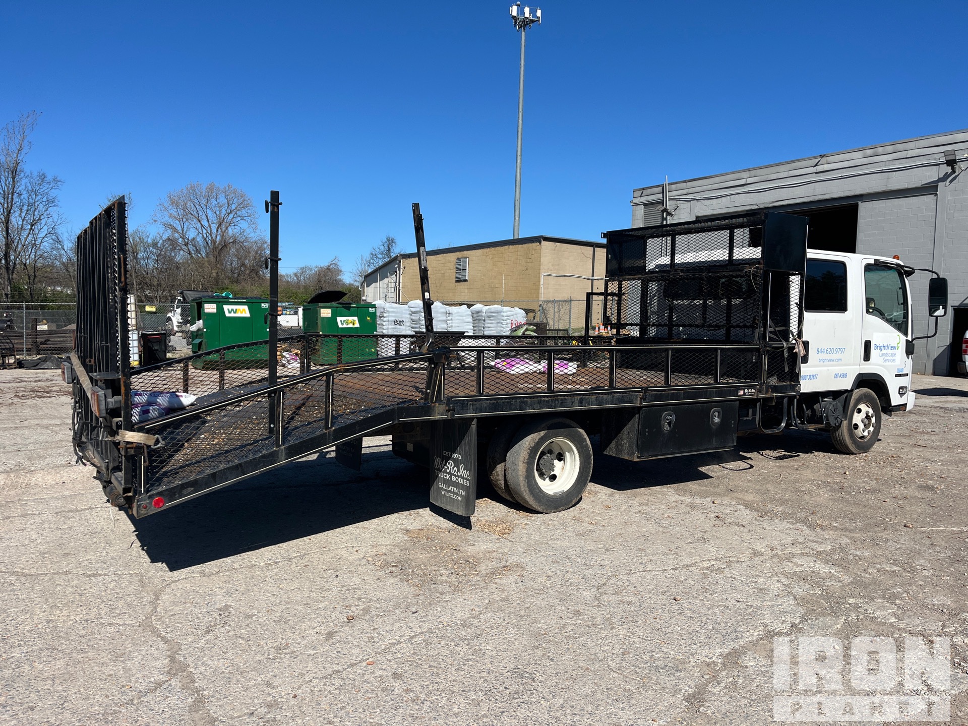 2017 Isuzu NPR 4x2 Crew Cab Landscape Truck in Nashville