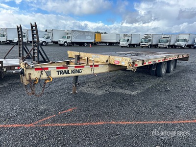 2008 Trail King TKT24-T 26 ft T/A Remorque à plateau basculant