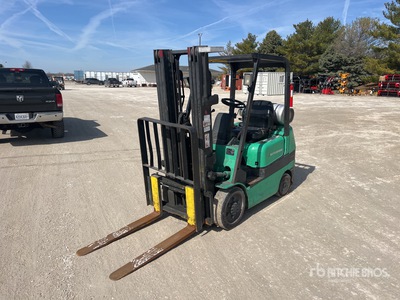 2000 Mitsubishi FGC25K 5000 lb Cushion Tire Forklift