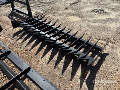 84 in Skid Steer Root Rake