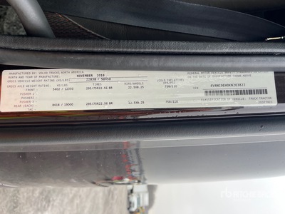 2019 Volvo VNL860 6x4 T/A Sleeper Truck Tractor