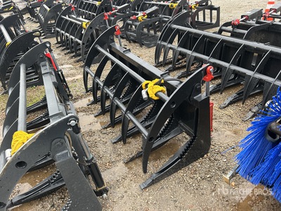 All-Star 72 in Skid Steer Root Rake