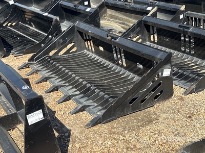 All-Star 72 in Rock Skid Steer Bucket