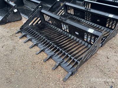 All-Star 80 in Rock 84 In Skid Steer Bucket