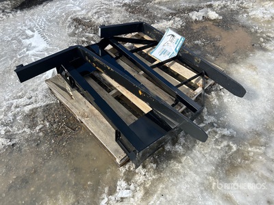 Quantity of (5) 2026 Mower King SA-100 48 in Heavy Duty Skid Steer Forks (Unused)