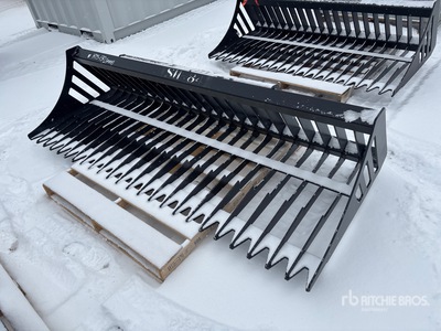 2025 Suihe SSB-84 Skeleton Skid Steer Bucket (Unused)