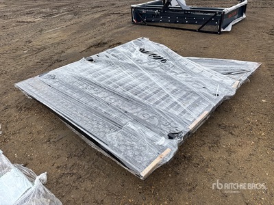 2026 Suihe NG-14D -2 Wrought Iron Bi-Parting 14 ft Driveway Gate (Unused)