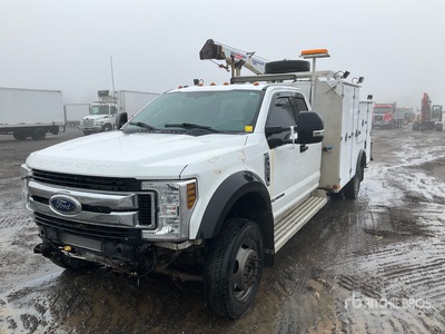 2019 Ford F-550 XLT 4x4 Extended Cab Servicewagen