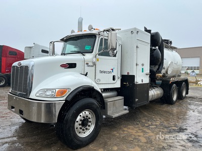 2020 Peterbilt 348 6x4 Vacuum Excavator Truck
