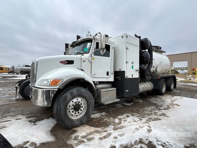 2020 Peterbilt 348 6x4 Vacuum Excavator Truck
