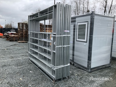 Quantity of (14) 2026 Suihe SP10-14G 10 ft x 7 ft 7 in Steel Powder Coated Corral Livestock Gate (Unused)