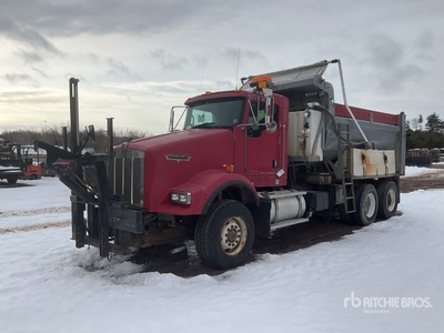 2008 Kenworth T800 6x4 Snow Plow Truck (Inoperable)
