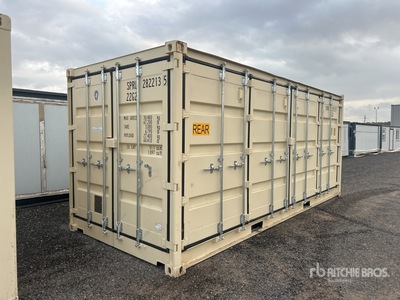 2025 20 ft Standard Open-Sided Storage Container