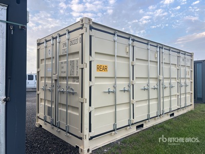 2025 20 ft Standard Open-Sided Storage Container