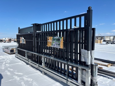 Quantity of (3) 2026 Suihe NFG-20FC-3 20 ft Farm Metal Driveway Gate (Unused)