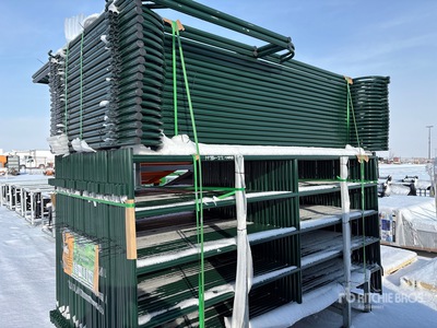 Quantity of (56) 2026 Suihe NP10-54-2 10 ft Powder Coated شبكات سلكية لإبقاء الحيوانات (Unused)