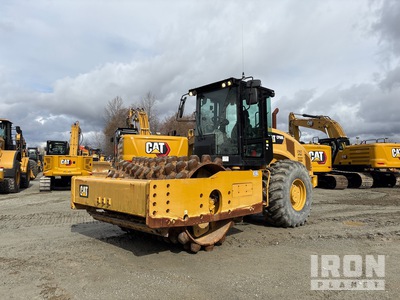2014 Cat CP68B Padfoot Drum Compactor