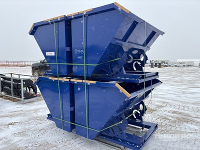 Quantity of (4) 2026 Suihe N-1.5CY-4 1.5 cyd Self-Dumping Hopper (Unused)