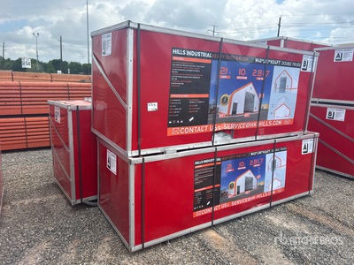 2026 HIlls Industrial 804024 40 ft x 80 ft x 24 ft Storage Building (Unused)